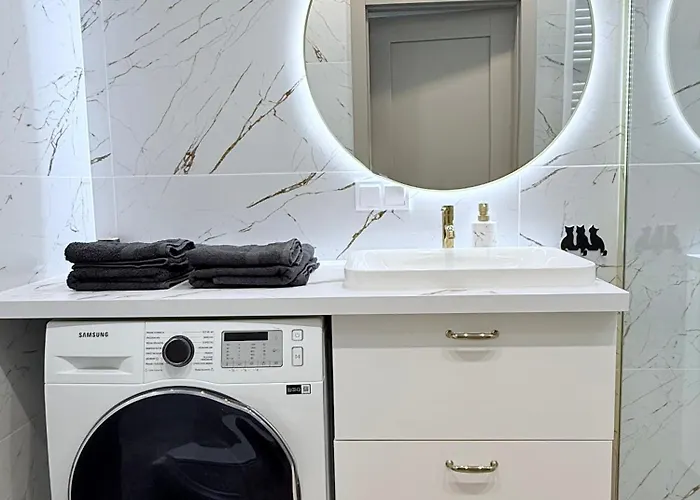 Apartmán Kapitanska Przystan - Basen & Sauna & Jacuzzi & Klimatyzacja & Garaz Dziwnów